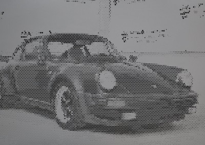 Fotoblech Porsche