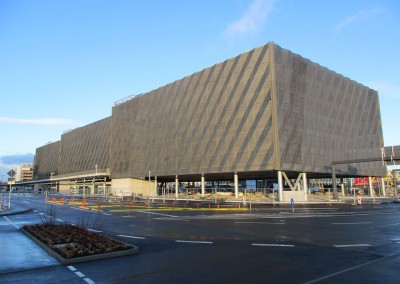 Stuttgart Flughafen Parkhaus P14 Fassade